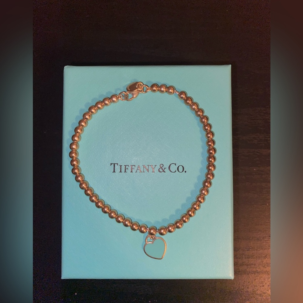 Tiffany Blue® Heart Tag Bead Bracelet